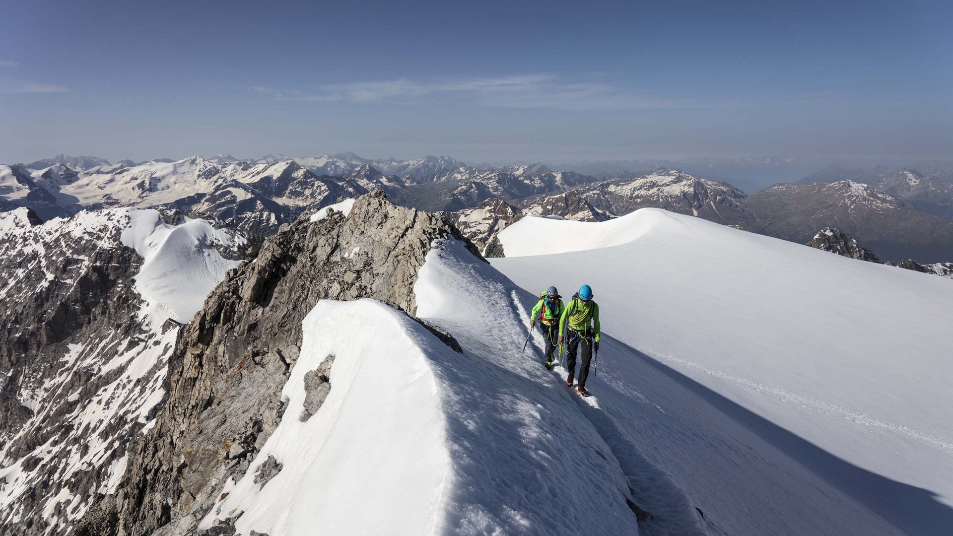 Schneeschuhwandern am Reschen