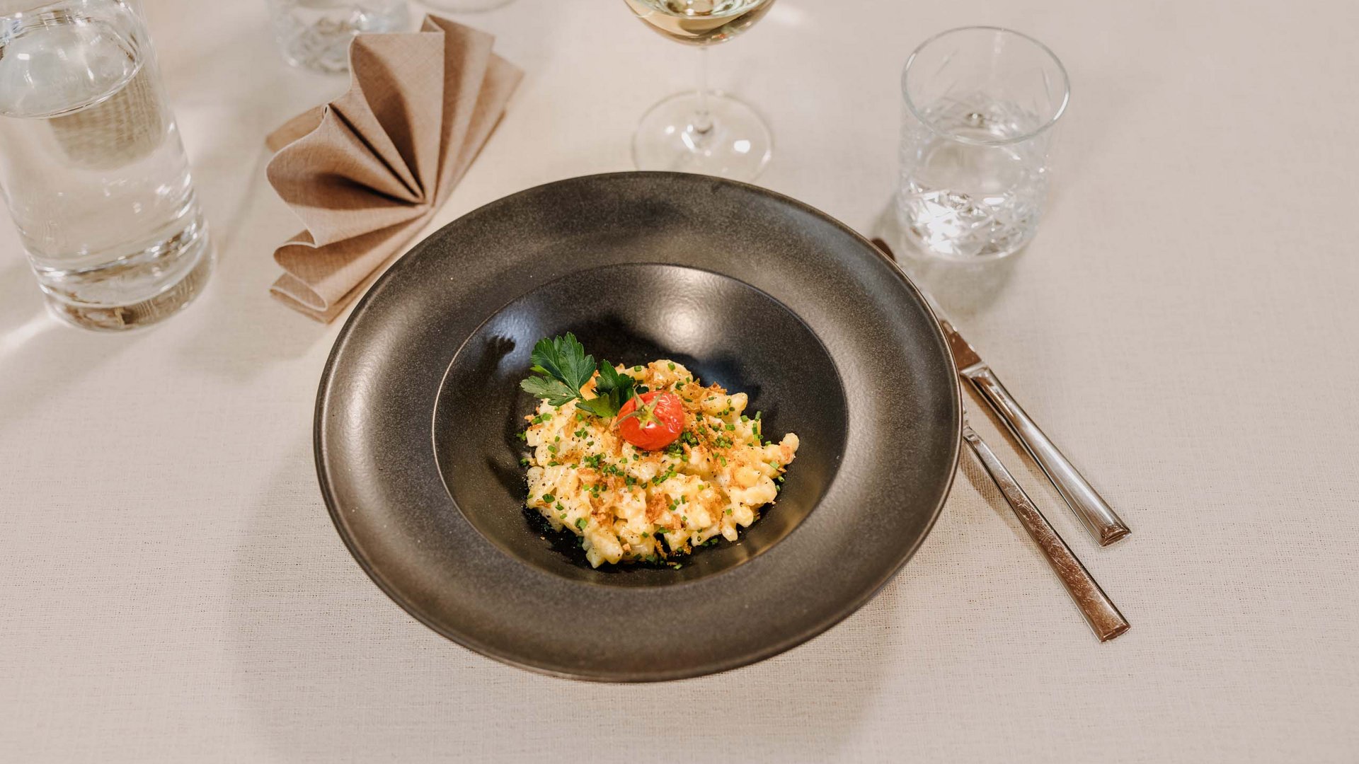 Essen auf dem Bauernhof im Vinschgau: Tendershof Essen auf dem Bauernhof im Vinschgau: Tendershof
