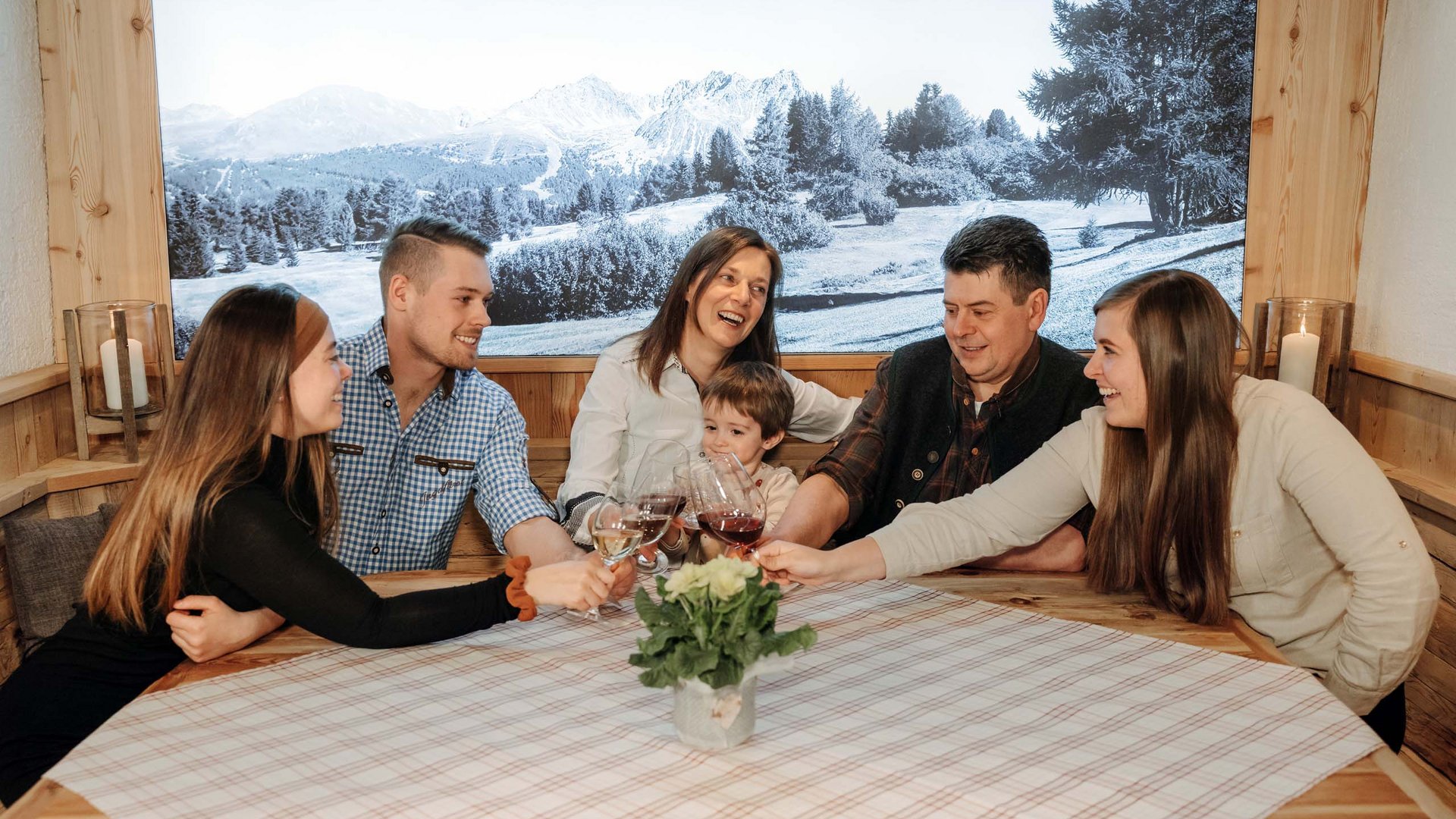 Un agriturismo per famiglie a Resia